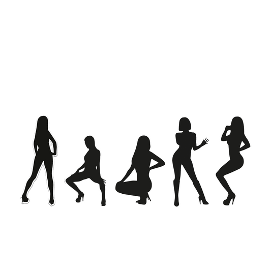 Sticker Premium Silueta 3