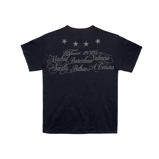 Camiseta Oficial "Más Cara" Tour 2026